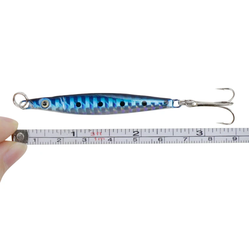 4 шт. 14 дюймов приманка для джиггинга металлическая свинцовая жесткая