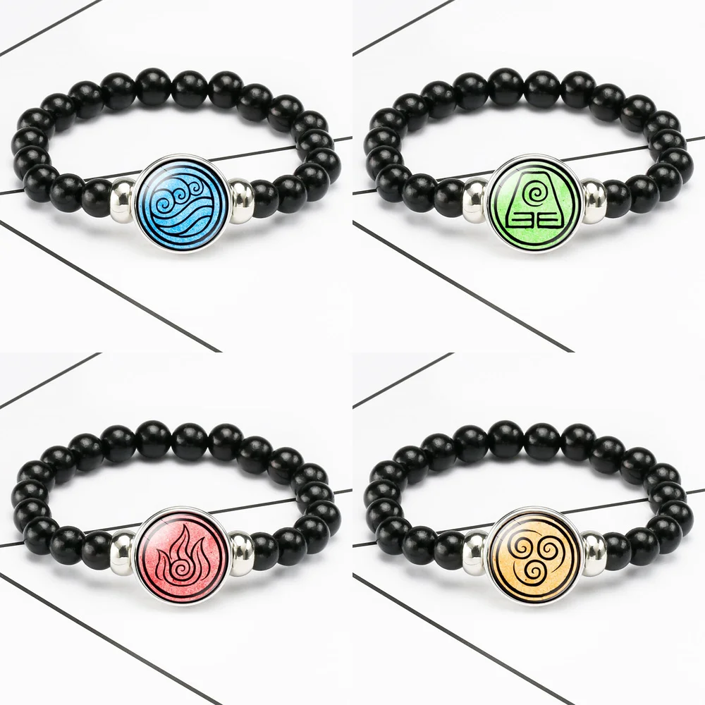 Браслет с шармами Аватара Последний Воздушный календарь эластичные браслеты