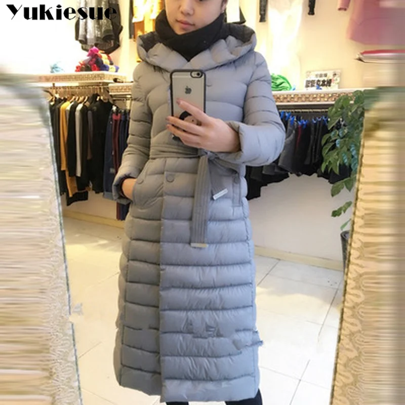 Зимние куртки для женщин 90% белый утиный пух парки пуховик женские пальто с