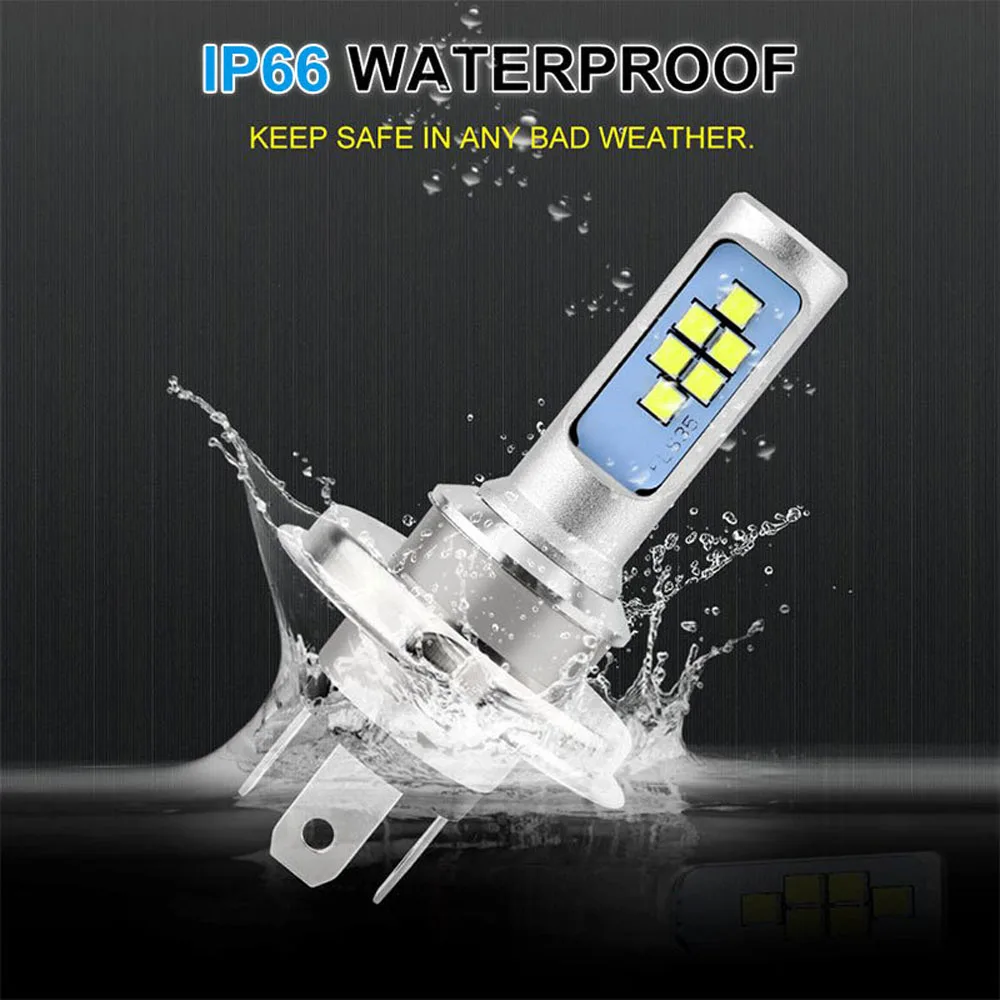 36 Вт H4 Мотоцикл головной светильник светодиодный обеими сторонами Светильник