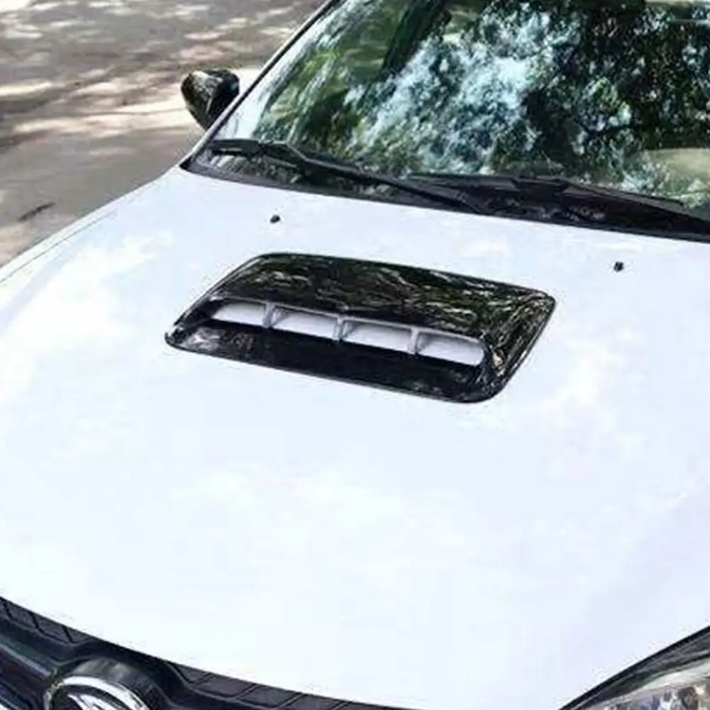 Имитация капюшона наклейки на выпускное отверстие воздуха украшение легко