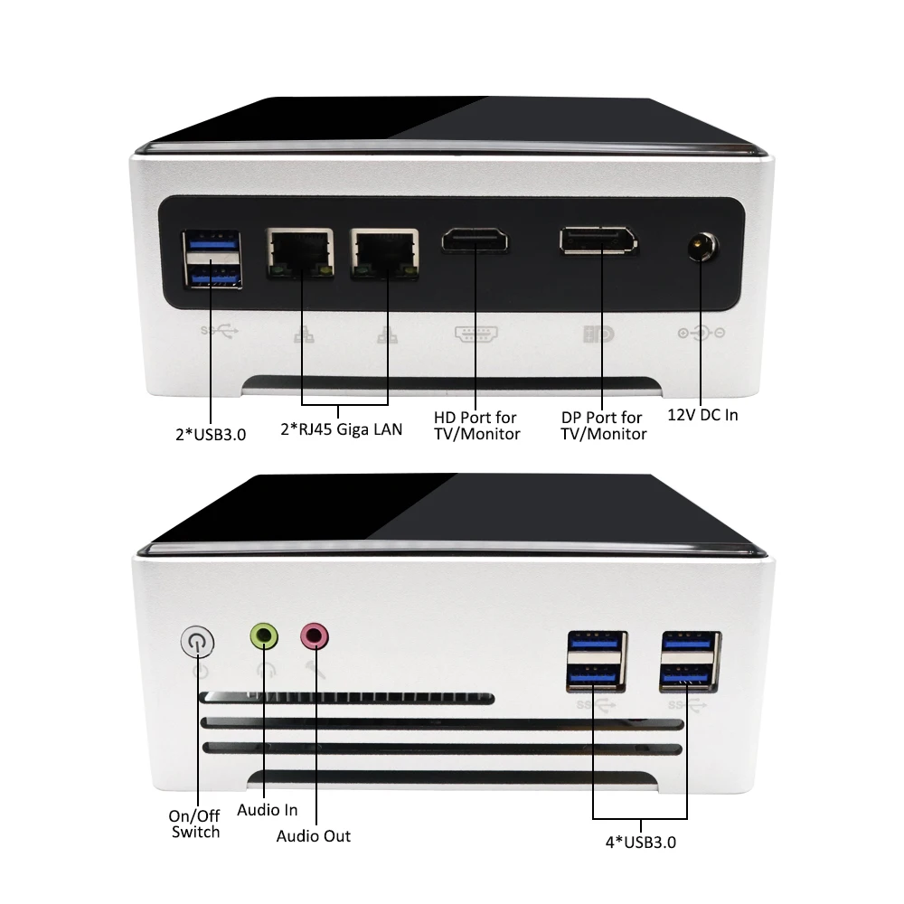 Мини ПК Eglobal 11 поколения Intel Core i7 1165G7 M.2 NVMe Windows 11|Мини ПК| |