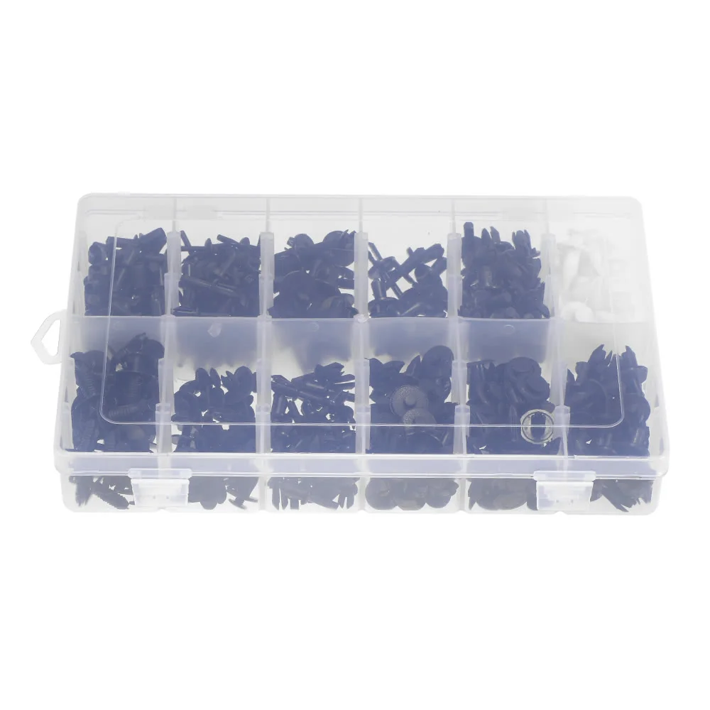 350 шт. Авто панели для формования Ассорти набор нажимных фиксаторов с заклепками