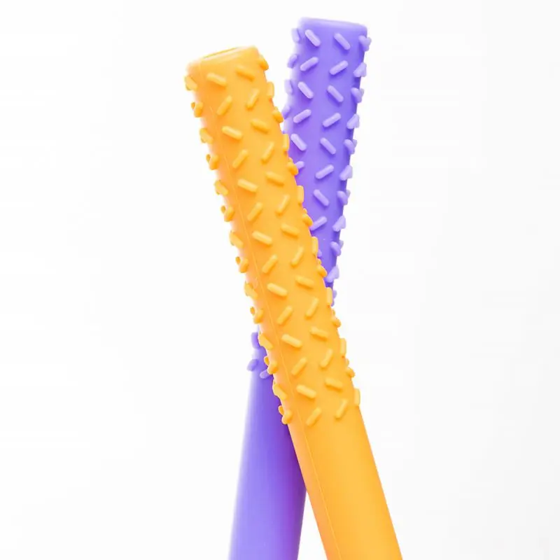 

Hollow Teething Tubes Soft Silicone Teething Toys For Babies BPA Free Toy