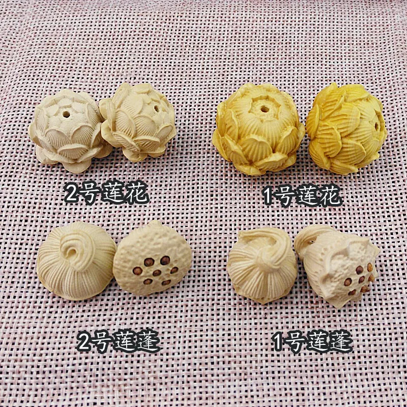 Новый тип имитации лотоса Baiyu Bodhisattva DIY женская модель цветочный кулон кулоны