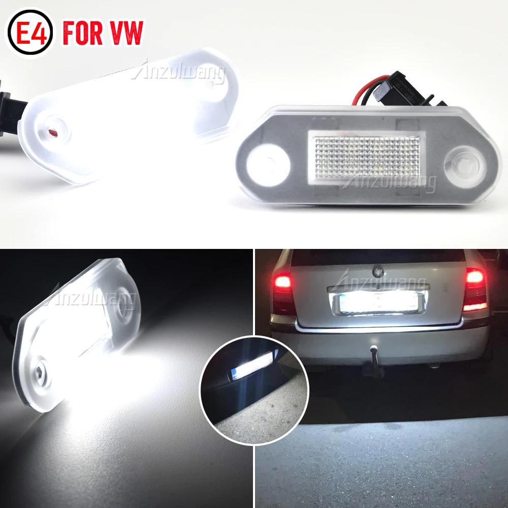 

Светодиодный светильник лампы для номерного знака автомобиля VW Golf 3 2 Jetta Vento koda Octavia I Combi 1996-2010