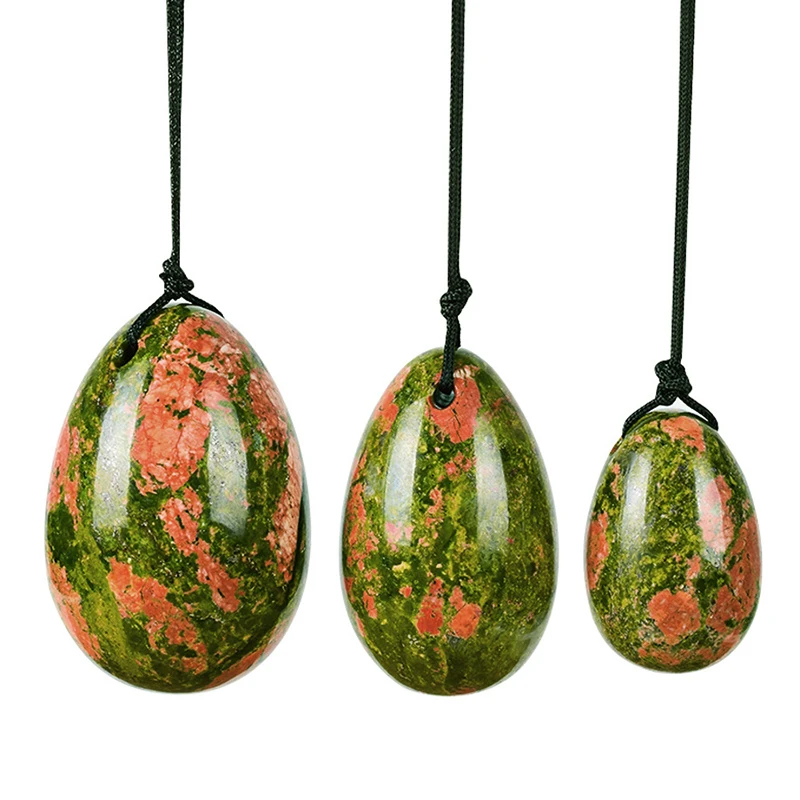 Натуральный Дракон кровокамень Yoni набор яиц для массажа Jade Egg Kegel тренажер