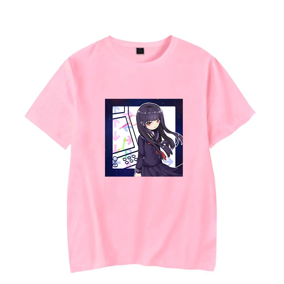 Привет Оценка девушка Акира оно мужские футболки с рисунком из аниме графический