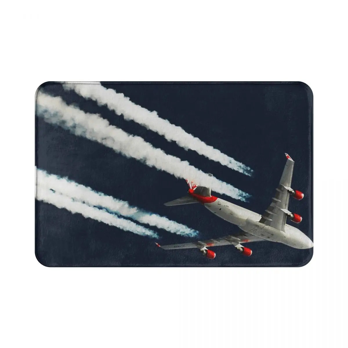 

Коврик напольный из 747 полиэстера, нескользящий, моющийся