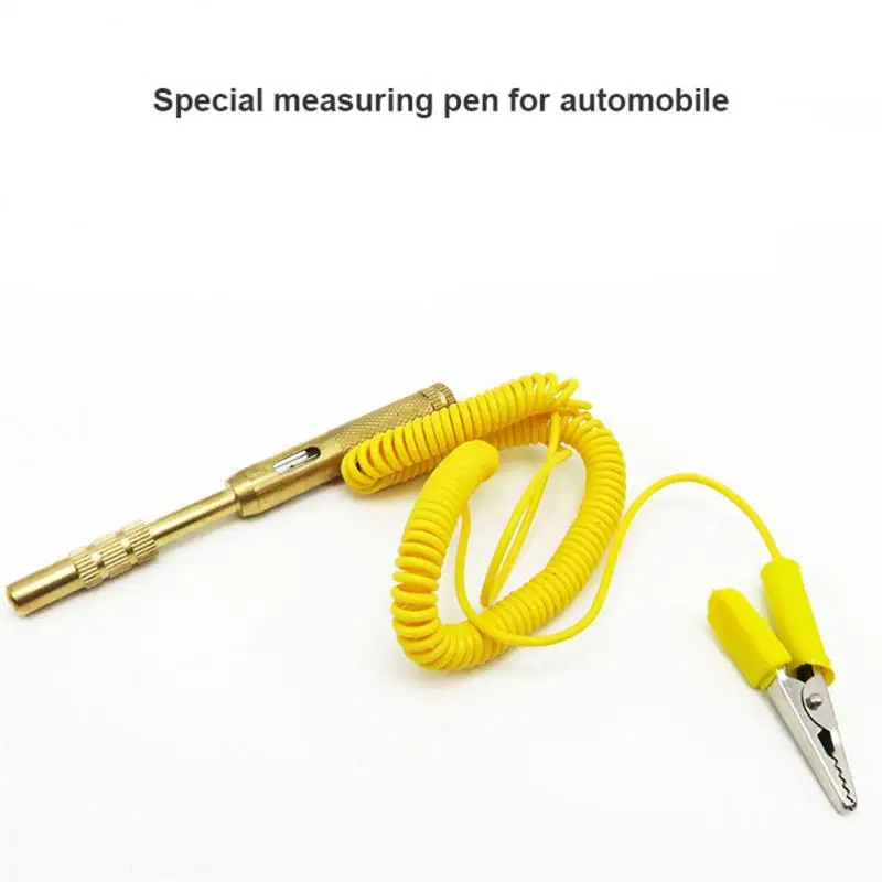

Универсальная автомобильная ручка-карандаш для обнаружения цепи постоянного тока 6 В-12 В-24 В Автомобильный многофункциональный тестосвети...