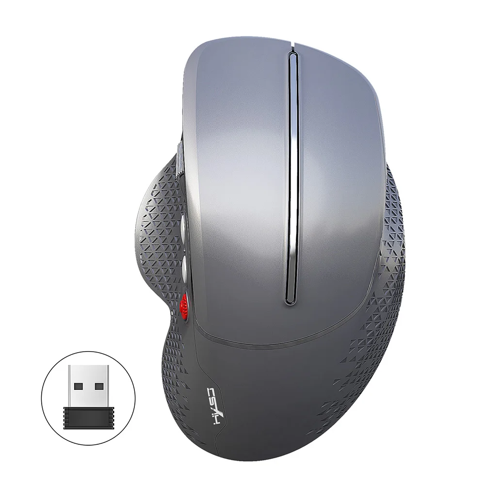 Hxsj T32 USB беспроводная мышь 2,4 ГГц 3600 dpi эргономичная оптическая 6 кнопок игровая эргономичная мышь для настольного ноутбука