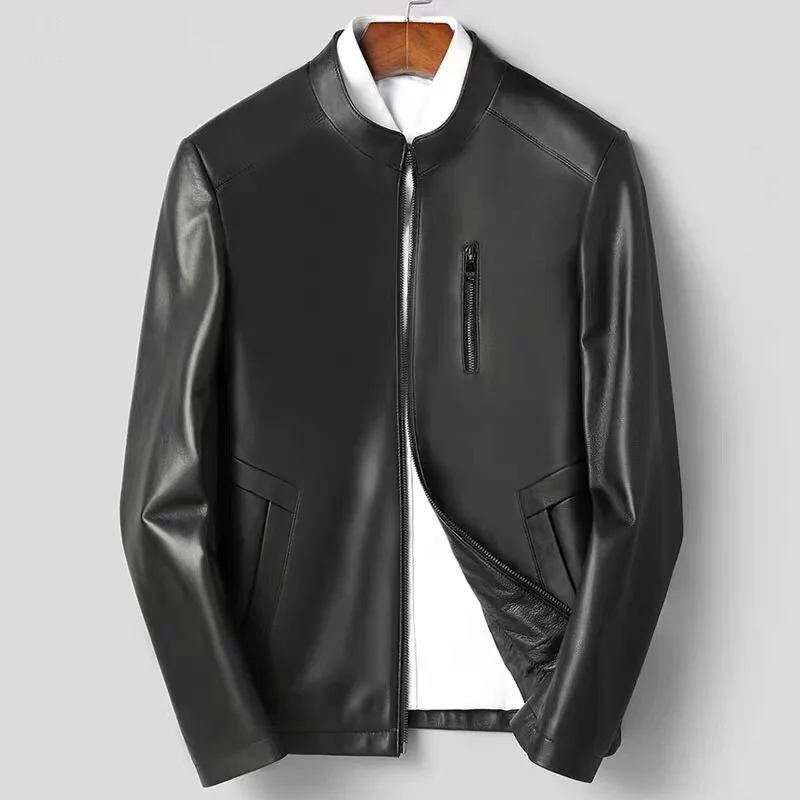 Pudi MT933 новые модные мужские куртки бейсбольные Пальто короткие оригинальные жакеты из овечьей кожи Верхняя одежда из натуральной кожи