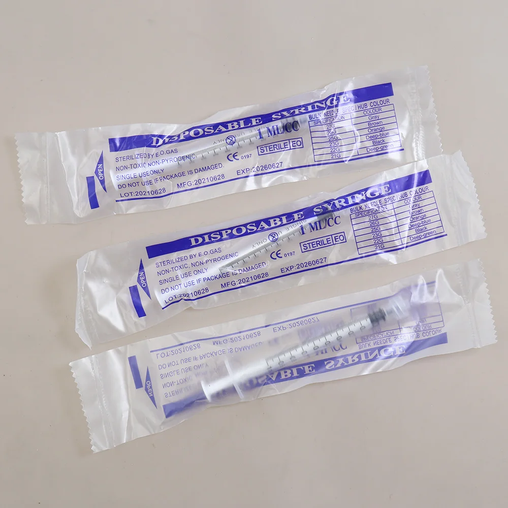 Syringe 1cc 3cc 5cc 10cc 1ml Luer Lock Sterile Individually Aseptic Packaged Screw Dispensing Glue Tool | Инструменты