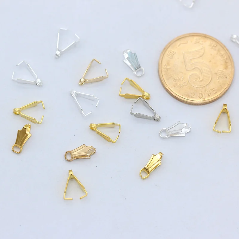 Подвеска-держатель с пряжкой для браслетов и ожерелий 5x8 мм 100 шт. | Украшения