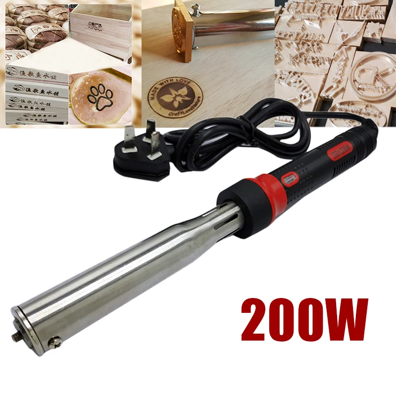 Электрический паяльник с тиснением 200 Вт|Аксессуары для электроинструментов| |