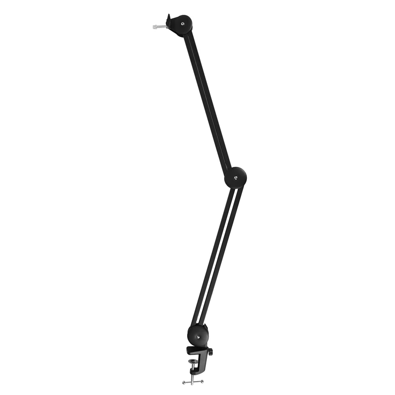 

Heavy Duty Microphone Stand Adjustable Suspension Boom Arm With Built-In Spring For Voice Recording