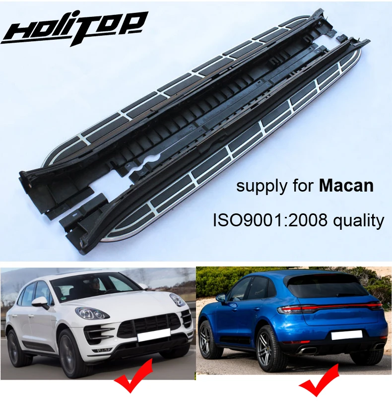 Беговая плата боковая Шаговая панель nerf для Porsche Macan S GTS Turbo 2014 2020 поставляемая