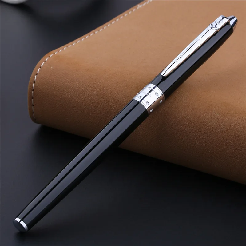 Ручка Пикассо 605 для взрослых и студентов темно-синий наконечник с подарочным