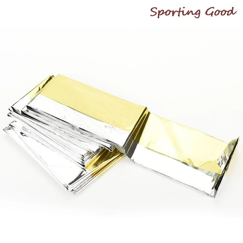 Спасательное одеяло из майларового материала, 130*210 см, водонепроницаемое, для экстренных ситуаций, кемпинга