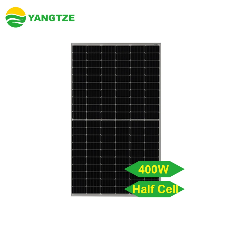 

Yangtze New Product 500w 420w 400w 390w half cell solar panel mono