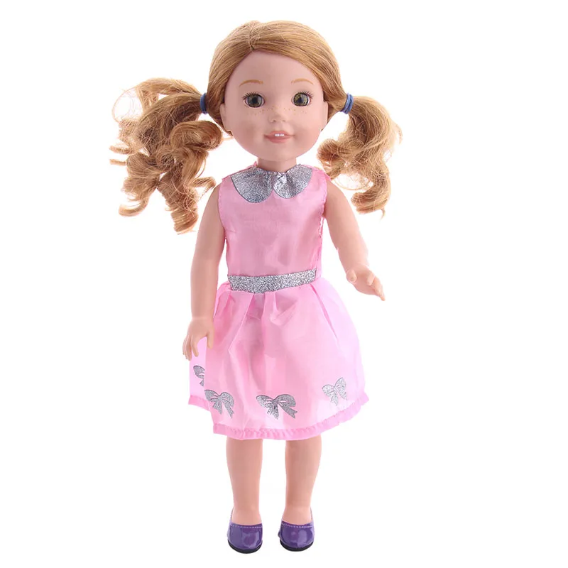13 моделей платьев Одежда для кукол аксессуары 5 см обувь 14 дюймов Wellie Wisher &amp Nancys