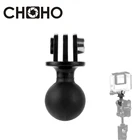 Адаптер для Gopro с поворотом на 360 градусов, шаровая Головка, крепление для дайвинга, штатив для Go Pro 8 7 9 10 SJCAM SJ5000 Xiaomi 4K, аксессуары