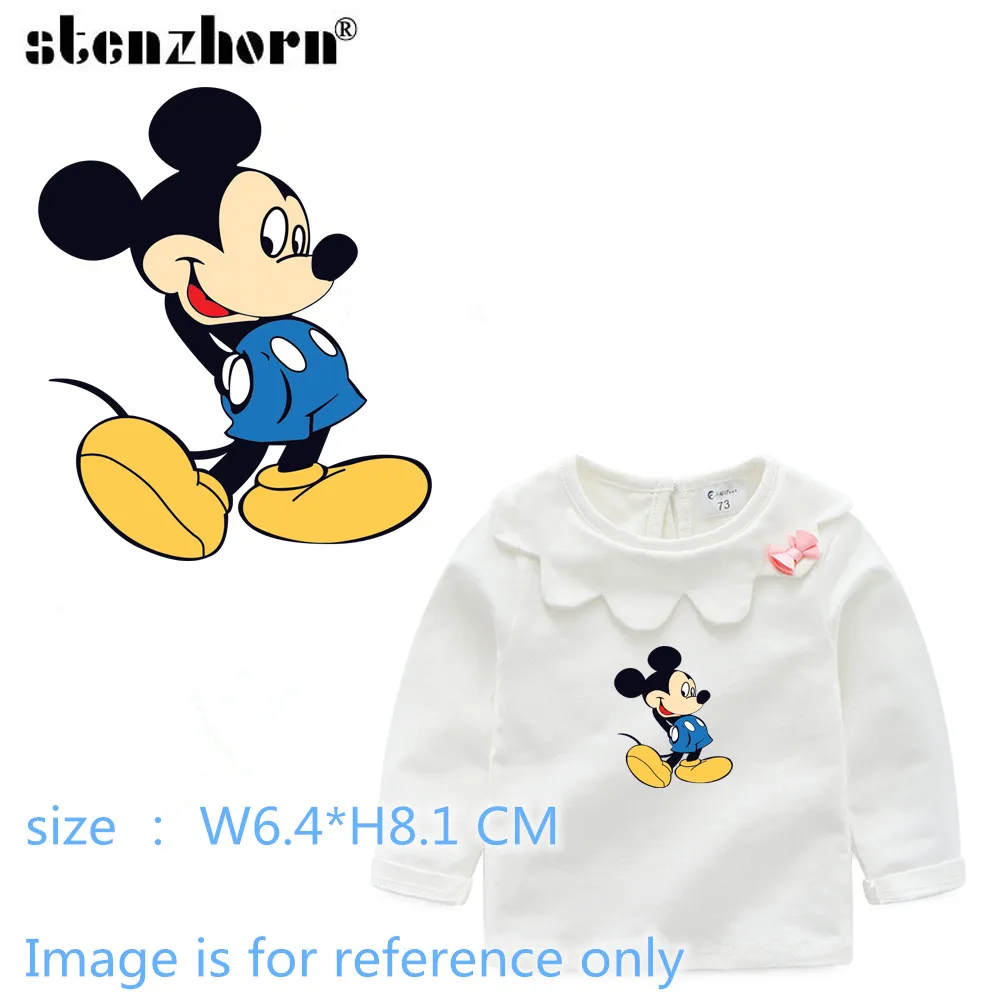 Mickey-S-07 Микки Минни теплопередачи термо клейкие Пластыри для одежды железа на переводах для одежды уровня приложения - Цвет: Mickey-S-07