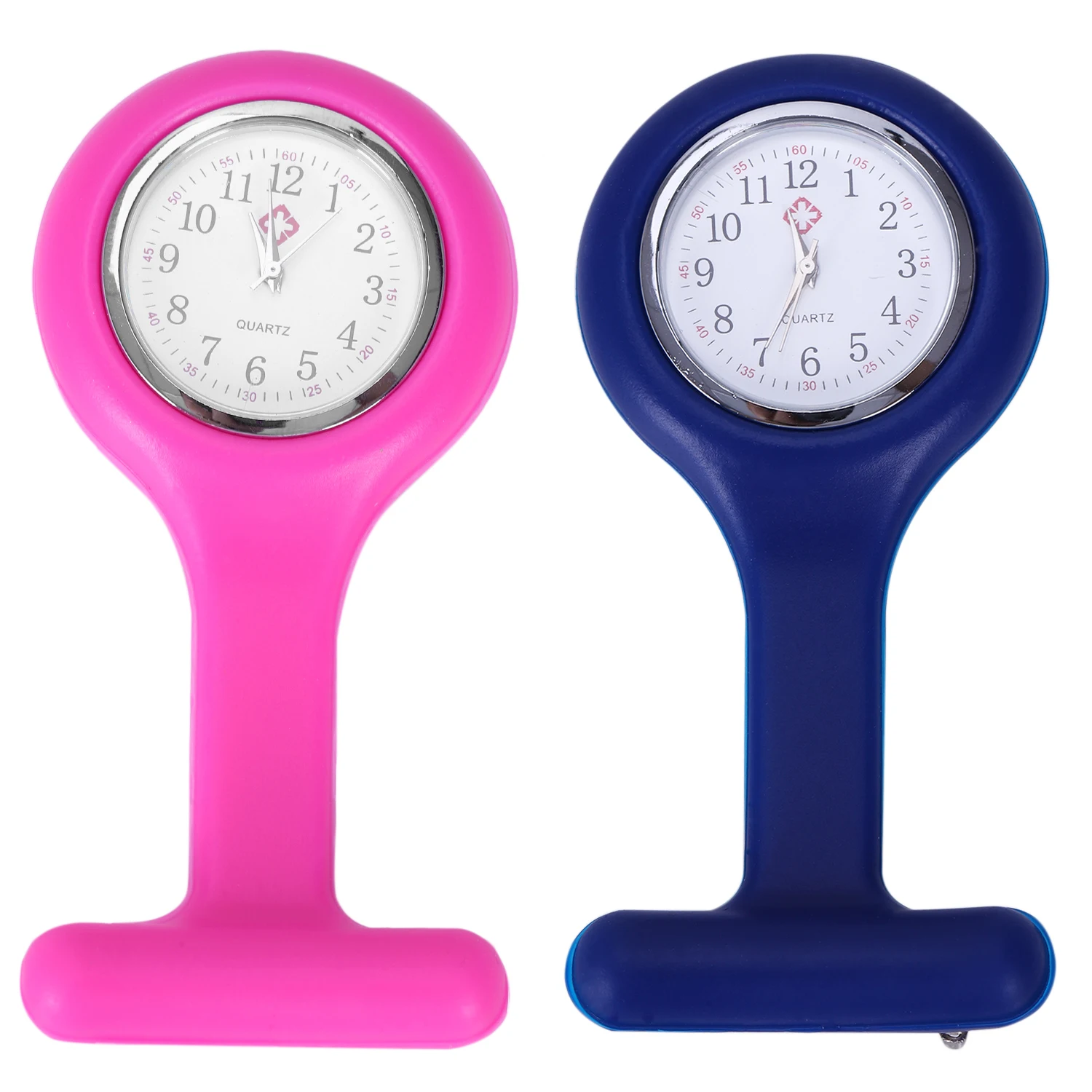 

Silicone Nurse Pocket Watch with Brooch