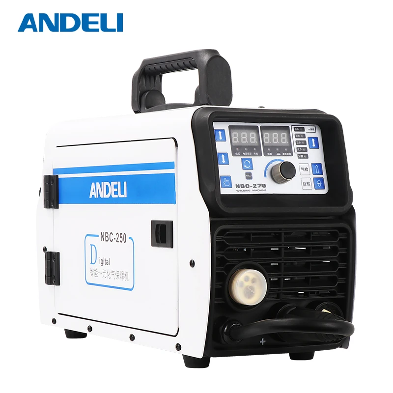 

ANDELI portable intelligent CO2 mig welder MIG-250 multifunction MMA/MIG 2 IN 1 220V mig welding machine