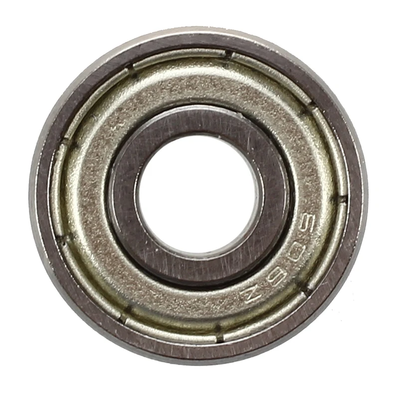 

606Z 6 x 17 x 6mm Metal Miniature Deep Groove Ball Bearings 5 Pcs
