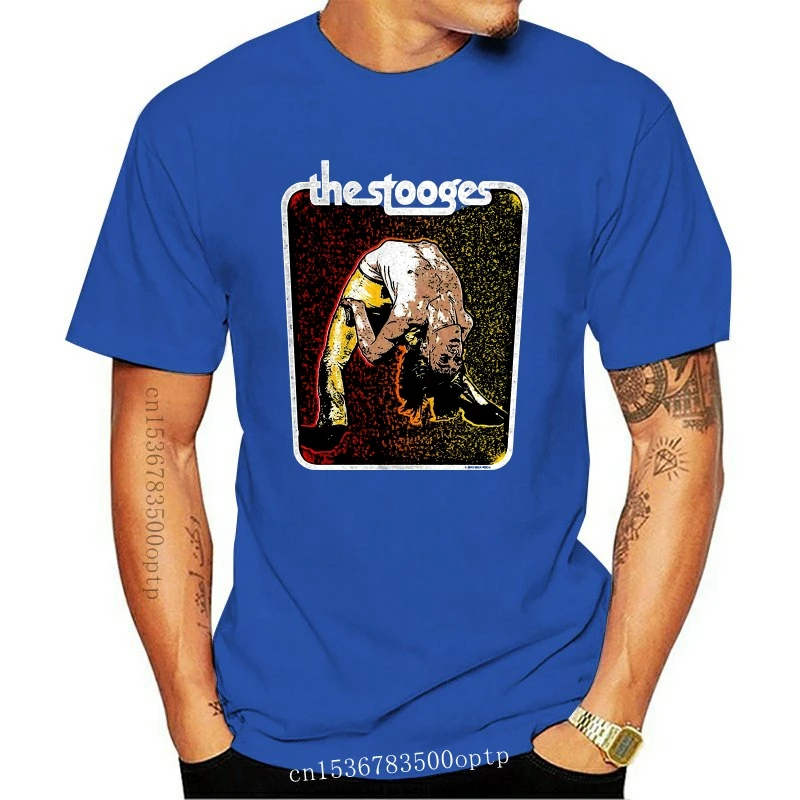 

Iggy Pop And The Stooges Stage Pose Live Tee T-Shirt Mens Outdoor Wear Tee Shirt