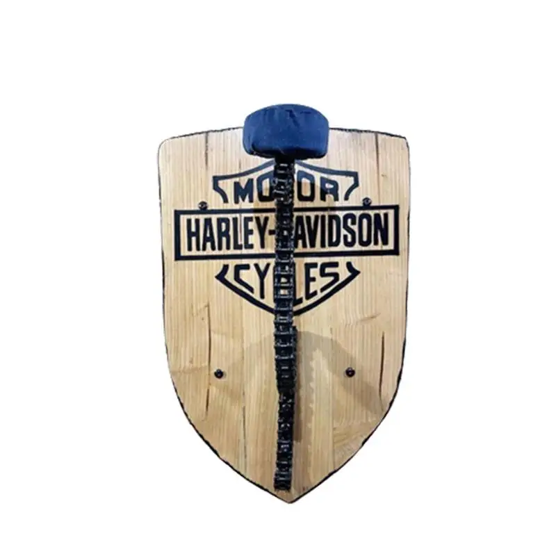 

Держатель для мотоциклетного шлема, крючок, вешалка для дисплея для спальни, гостиной, Декор, деревянная полка для щита, стеллаж для хранени...