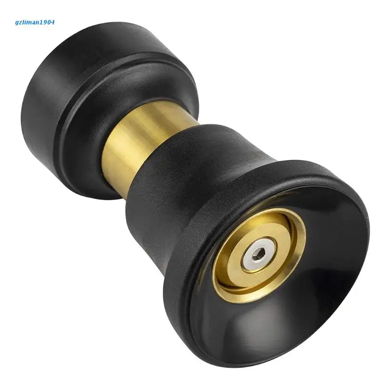 

P15D Hose Nozzle Heavy Duty Brass Leak Proof Adjustable Garden Water Sprayer Suitable for Car Wash Patio Shower Pets Tool