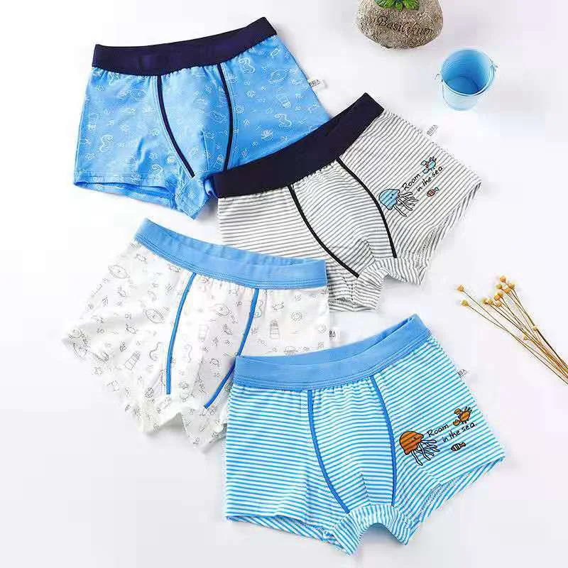 Детское нижнее белье детские трусы для мальчиков малышей боксеры