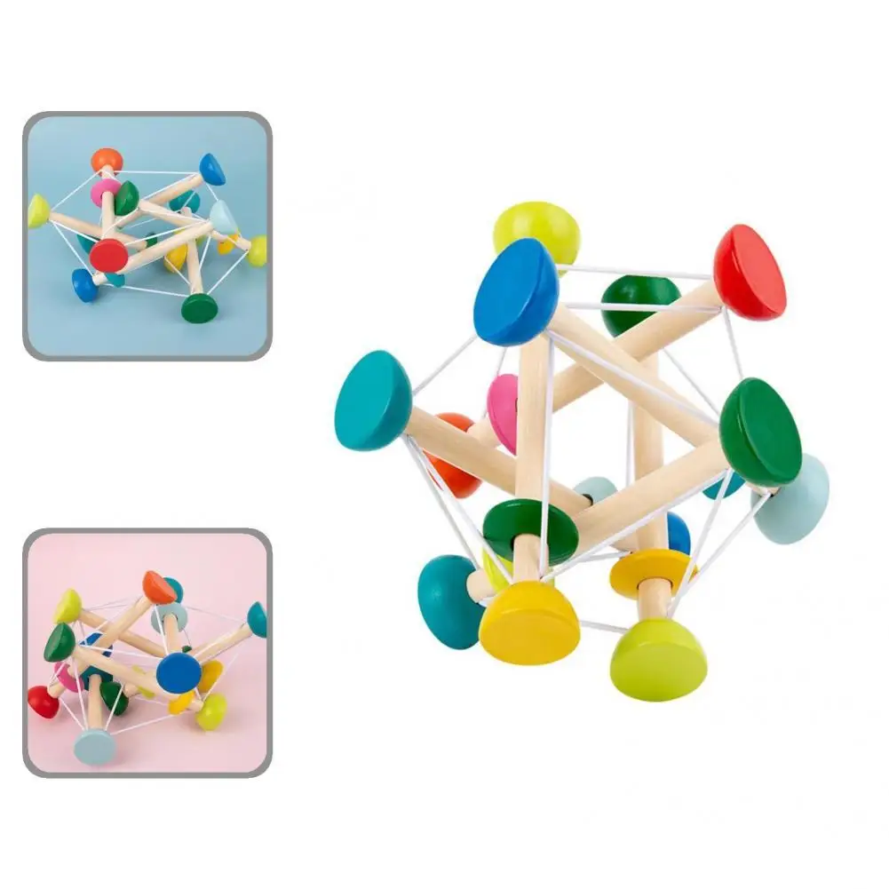 

Изысканное движение рук, многофункциональный деревянный захват, подпрыгивающий шар в форме фотоэлемента для дома