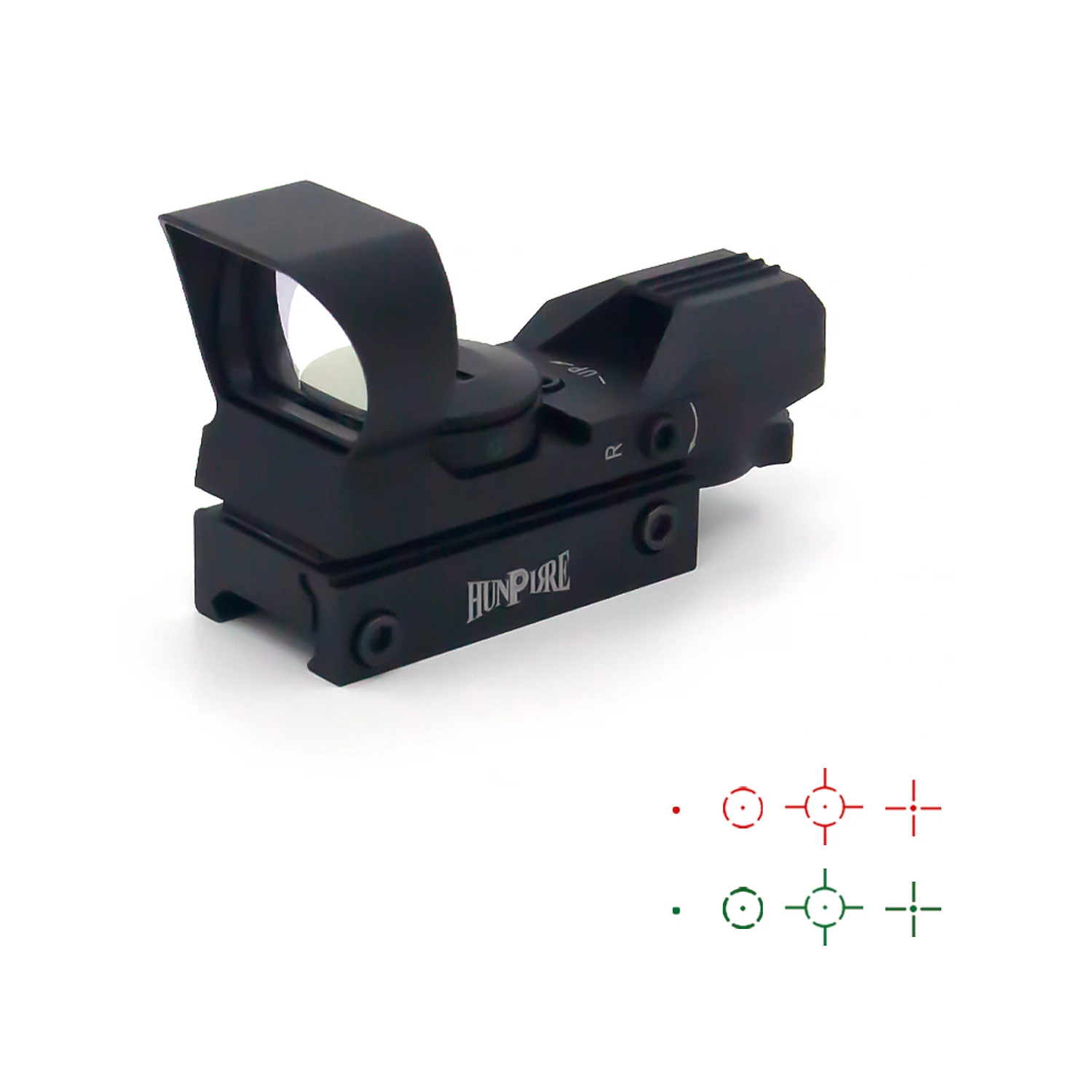 

HUNPIRRE Riflescope 20mm Rail Holographic Red Dot Sight 4 Reticle tactical Scope Collimator Optical sight Hunting Airsoft Optics