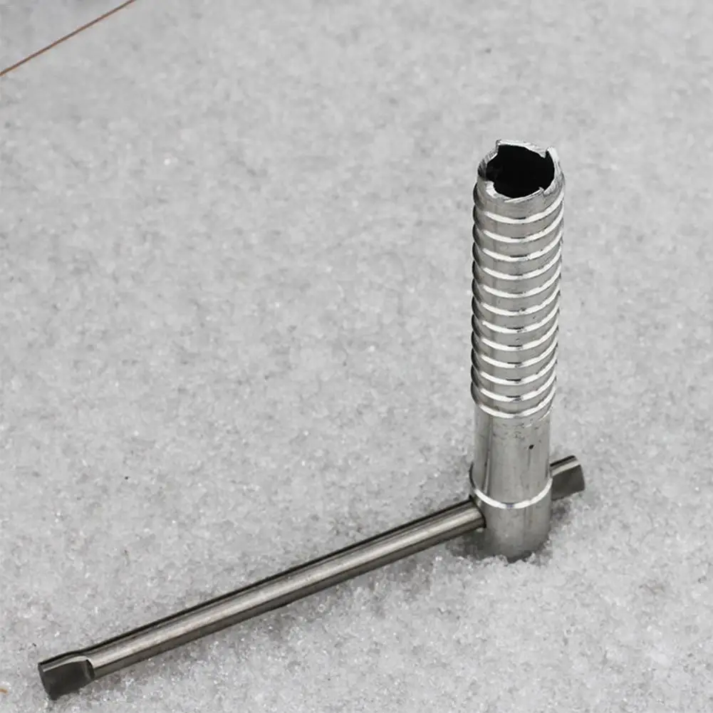 Многоцелевой зимний ледяной рыболовный инструмент из нержавеющей стали