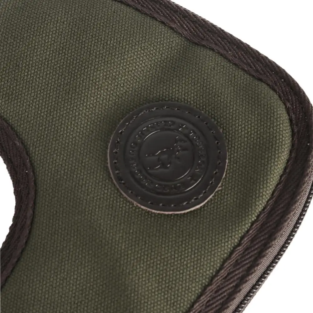 

Tourbon Tactical Hunting Gun Accessories Rifle Gun Bolt Holder Canvas Holster Bolt Pouch Shooting Cover Protector Attach to Belt