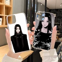illumi zoldyck hunter x hunter phone case transparent soft for iphone 5 5s 5c se 6 6s 7 8 11 12 plus mini x xs xr pro max