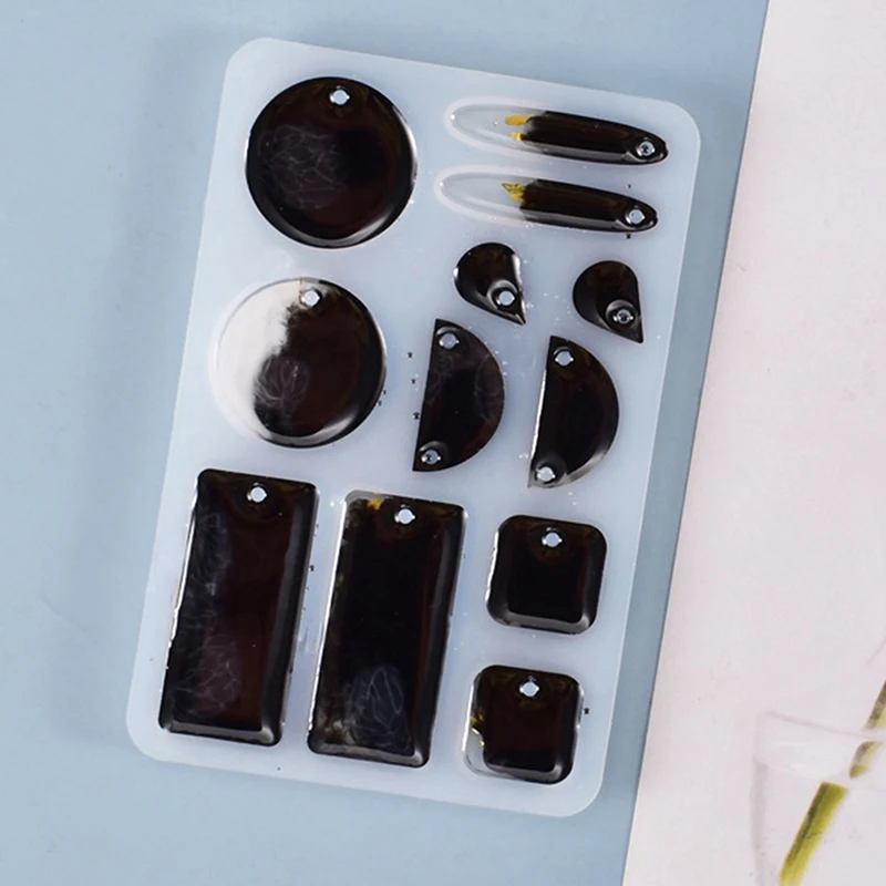 Новинка Лидер продаж Серьги подвес литья силиконовая форма сделай сам ремесла