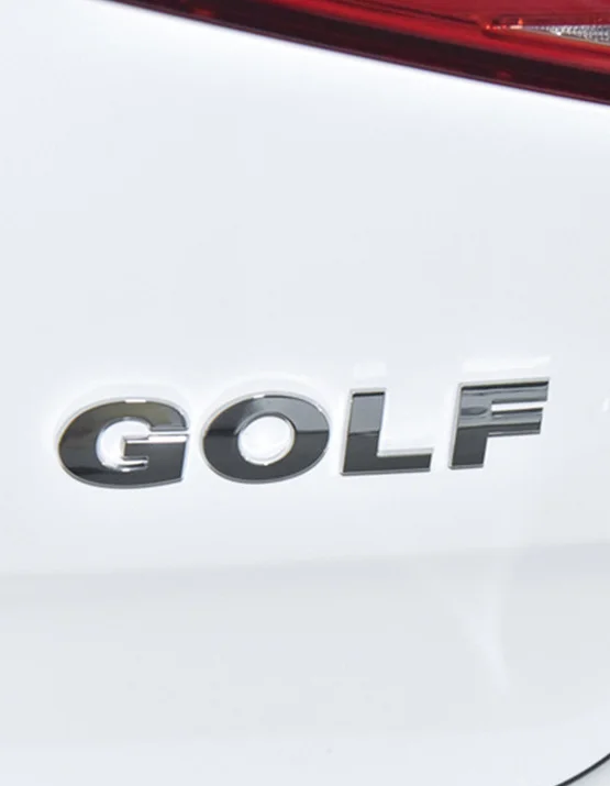 1 шт. 3D ABS GOLF POLO BORA LAVIDA PASSAT SAGITAR JETTA CC Автомобильная буква задняя искусственная