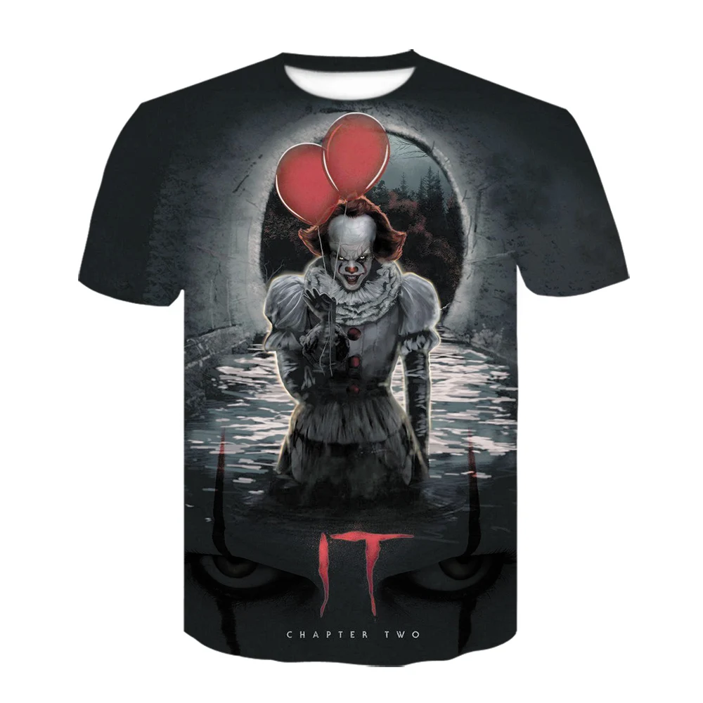 

SumMer Funny Men's T-Shirt the Film Harajuku Tops 3D Graphic T-Shirt Summer Round Neck Shirt Boys Apparel Plus Size Streetwear