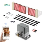 GALO сверхмощный 3600 фунтов 1800 кг автоматический Электрический раздвижной Открыватель ворот консольный мотор для закрытия ворот с нейлоновыми стойками 4 м в комплекте