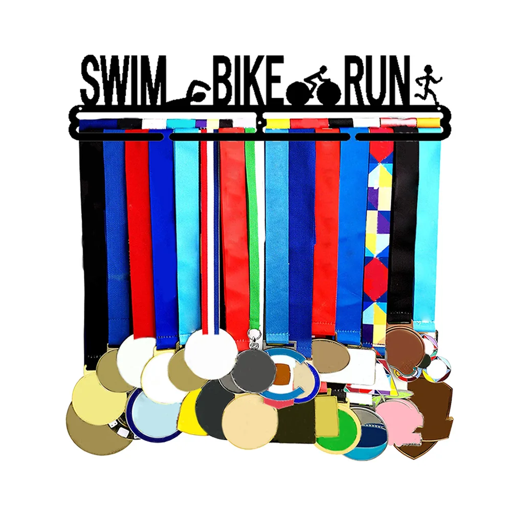 Спортивная медаль за соревнования Дисплей стеллаж Железный настенный кронштейн