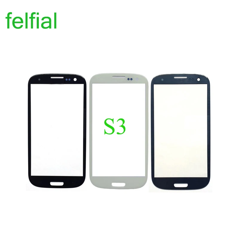 Для Samsung Galaxy S III S3 GT I9300 i747 i9305 сенсорный экран передняя панель стеклянный объектив