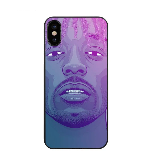 A35 Lil Uzi Vert мягкий ТПУ Черный силиконовый чехол для iPhone Xr Xs Max X или 10 8 7 6 6S Plus 5 5S SE |