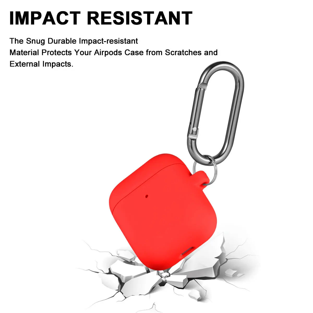 Новый соединенный крючок Bluetooth беспроводной Чехол для наушников Apple AirPods 2