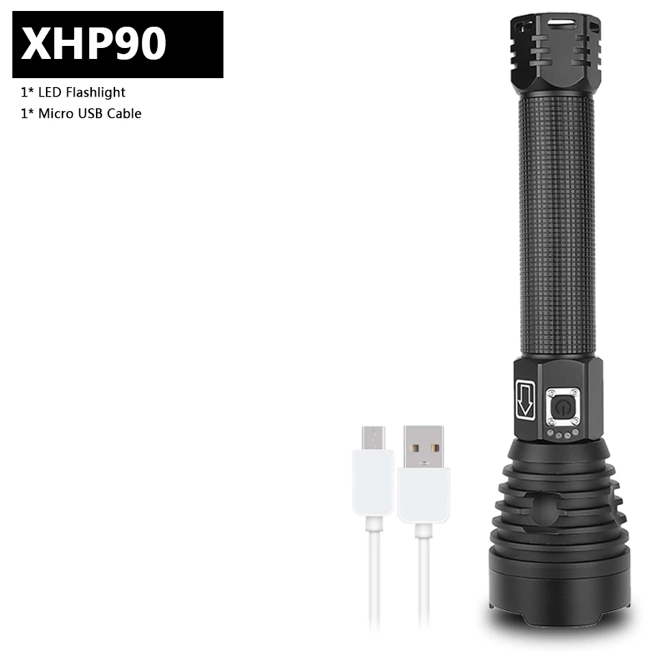 Package A Litwod XHP90 мощный светодиодный светильник-вспышка фонарь с зумом 18650/26650 usb Перезаряжаемый Аккумулятор ярче, чем xhp70.2 кемпинг, уличный светильник - Испускаемый цвет: Package A