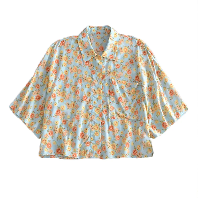 

JC · KILIG 2021 печатных Повседневное свободного покроя Шорты, рубашка W64312R