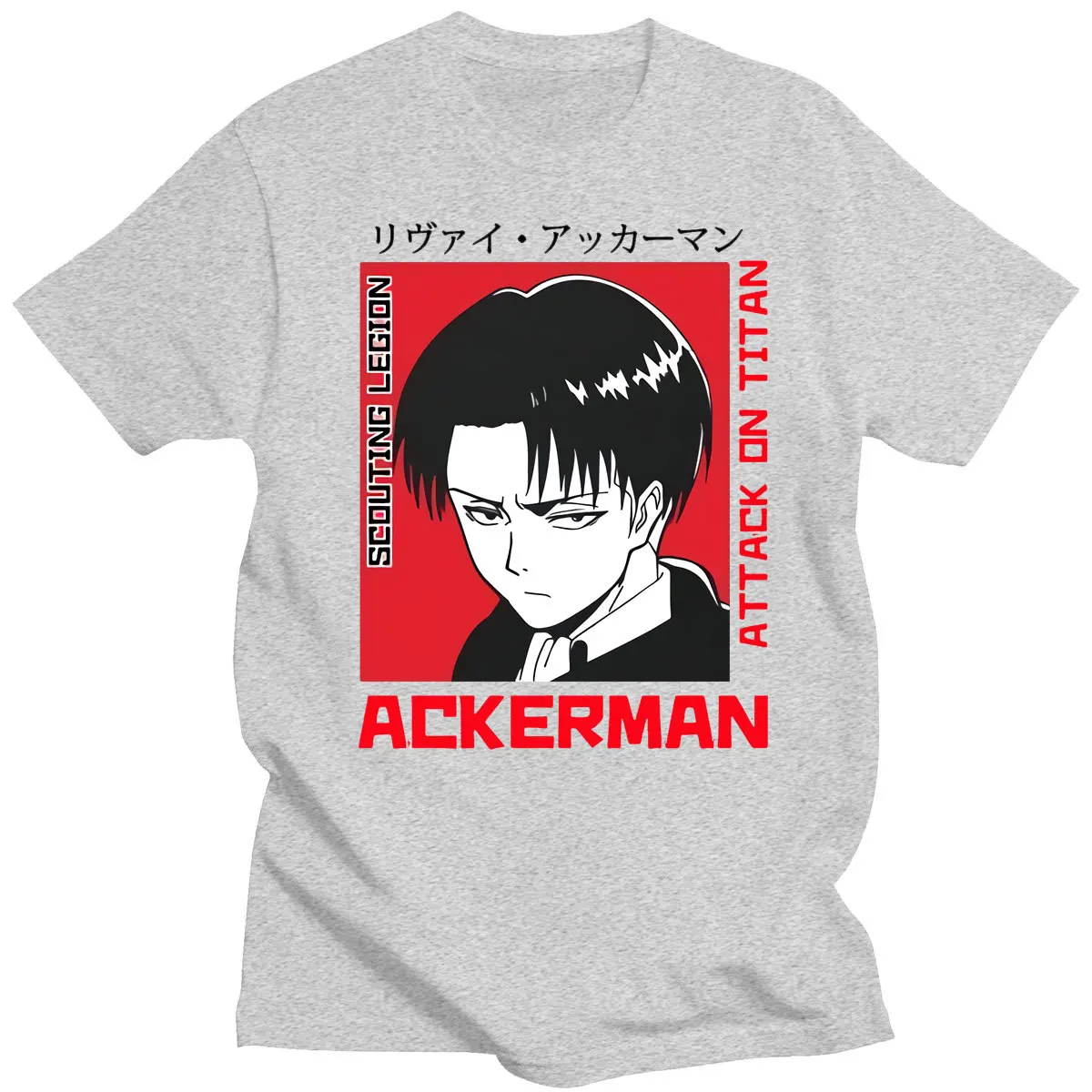 

2021 Harajuku Attack on Titan Man T Shirts Tees Shirt Tops Design Cotton Black Short Sleeved Japanese Anime T Shirt Tops
